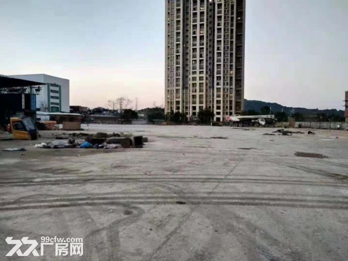 黄埔南岗丹水坑内硬化空地13000方出租有1500方修理棚适合做停车场或教练场-图2